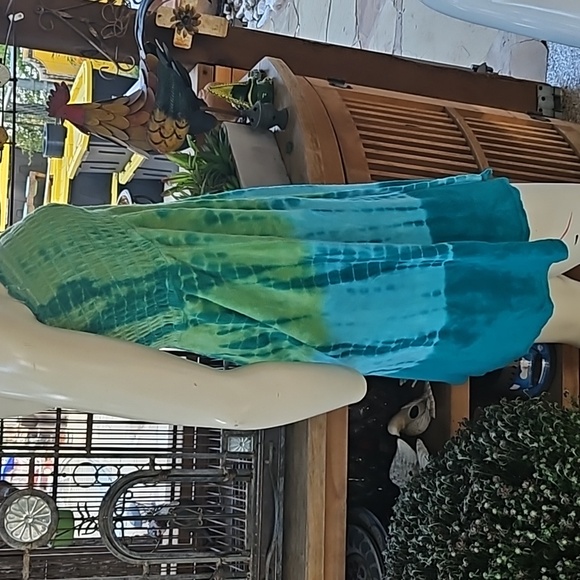 Cute stretchy swimming cover up terry towel dress sundress size small - Picture 4 of 7